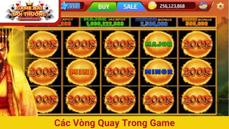 Các vòng quay trong game